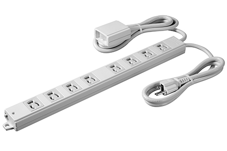 たくと　8台 スリム型 8コ口OAタップ-大和電器