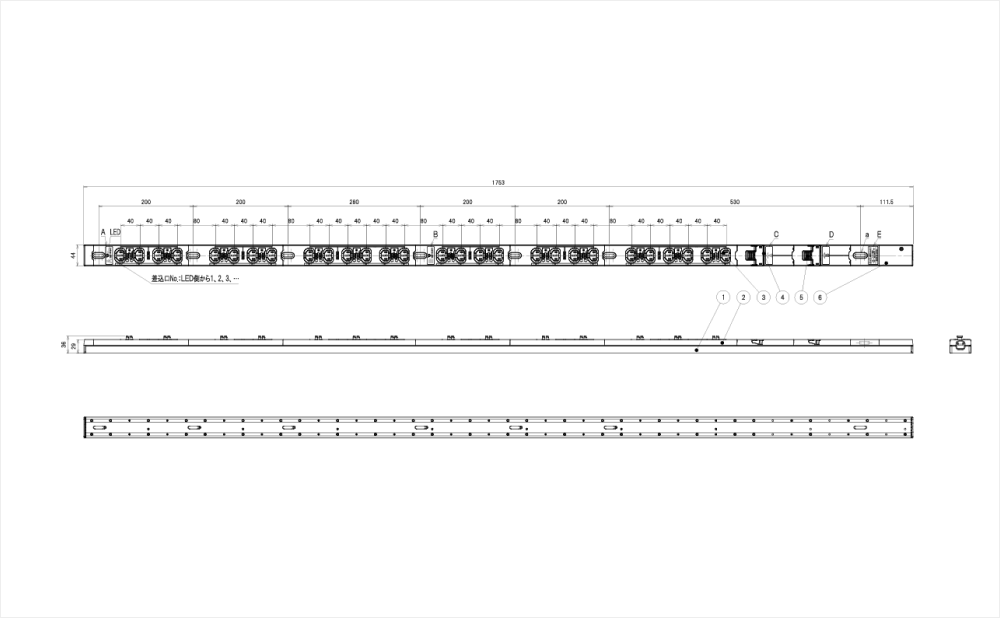 コンセントバー（PDU） C13タイプ